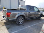 2018 Ford F150 Supercrew Gray vin: 1FTEW1EGXJFD85629