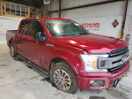 2018 Ford F150 Supercrew Burgundy vin: 1FTEW1EGXJKE05515