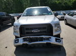 2017 Ford F150 Supercrew Silver vin: 1FTEW1EP0HFC76736