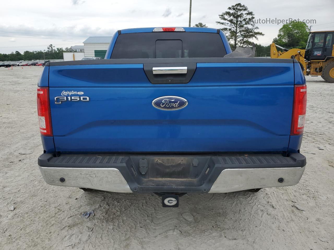 2017 Ford F150 Supercrew Blue vin: 1FTEW1EP0HKC58048