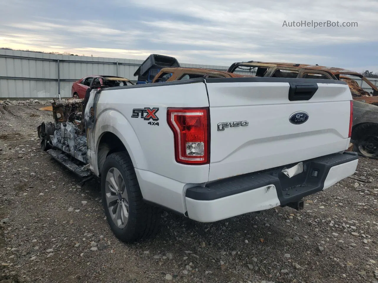 2017 Ford F150 Supercrew Burn vin: 1FTEW1EP0HKC98842