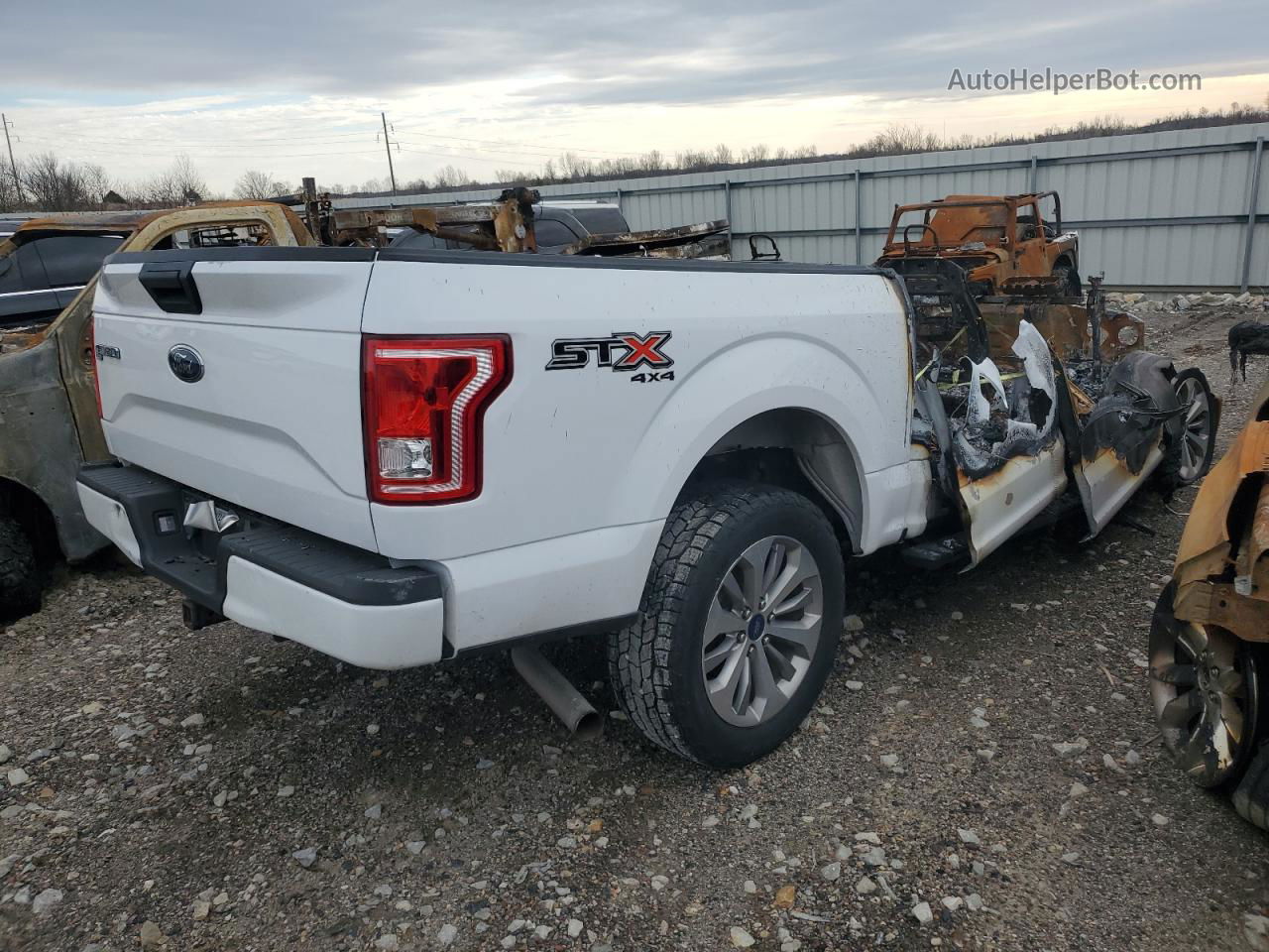 2017 Ford F150 Supercrew Burn vin: 1FTEW1EP0HKC98842