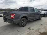 2018 Ford F150 Supercrew Gray vin: 1FTEW1EP0JFA29707