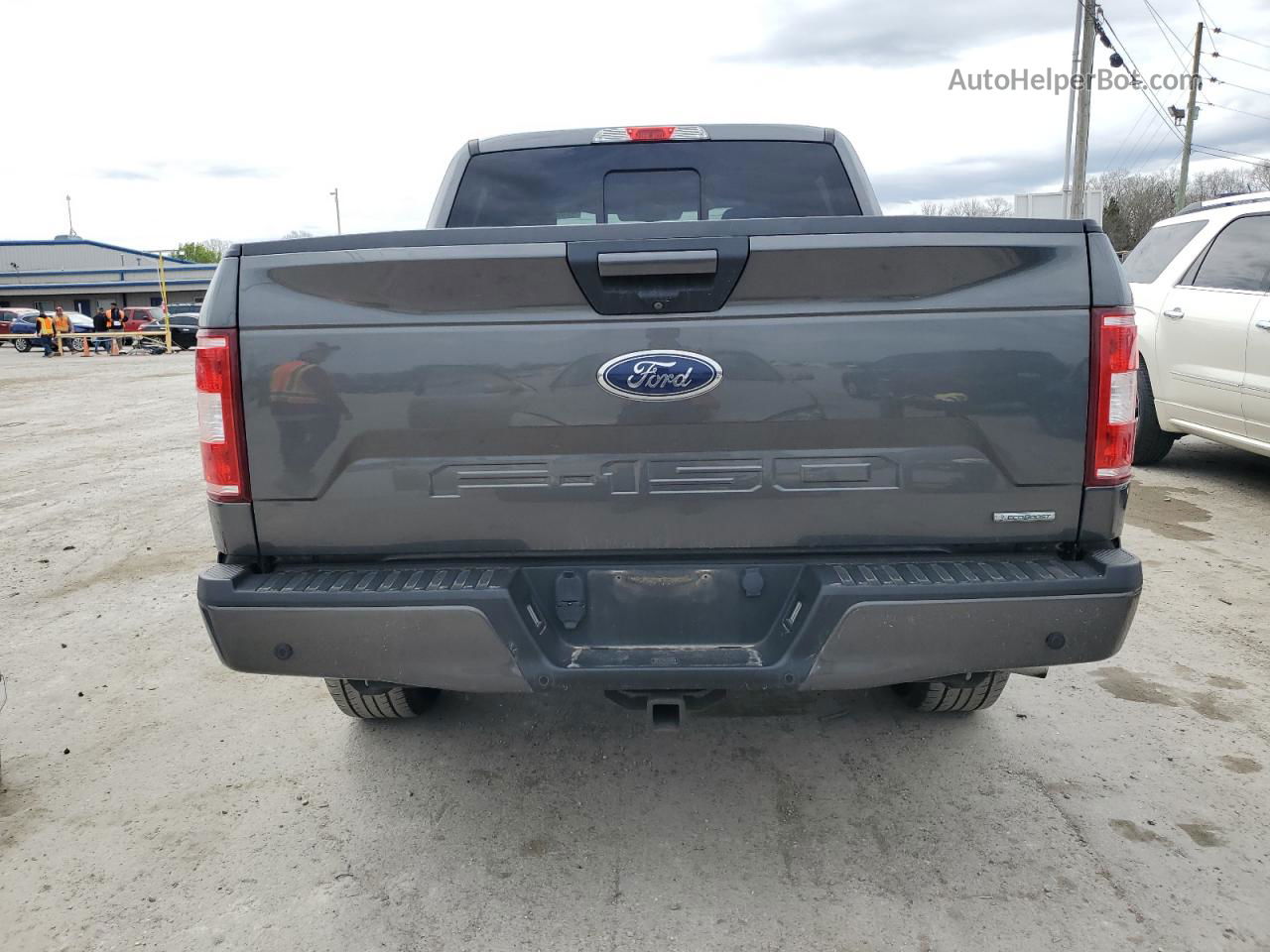 2018 Ford F150 Supercrew Gray vin: 1FTEW1EP0JFA29707