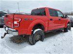 2018 Ford F150 Supercrew Red vin: 1FTEW1EP0JFD62599