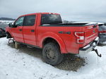 2018 Ford F150 Supercrew Red vin: 1FTEW1EP0JFD62599