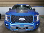 2018 Ford F150 Supercrew Blue vin: 1FTEW1EP0JFD92363