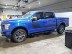 2018 Ford F150 Supercrew Blue vin: 1FTEW1EP0JFD92363