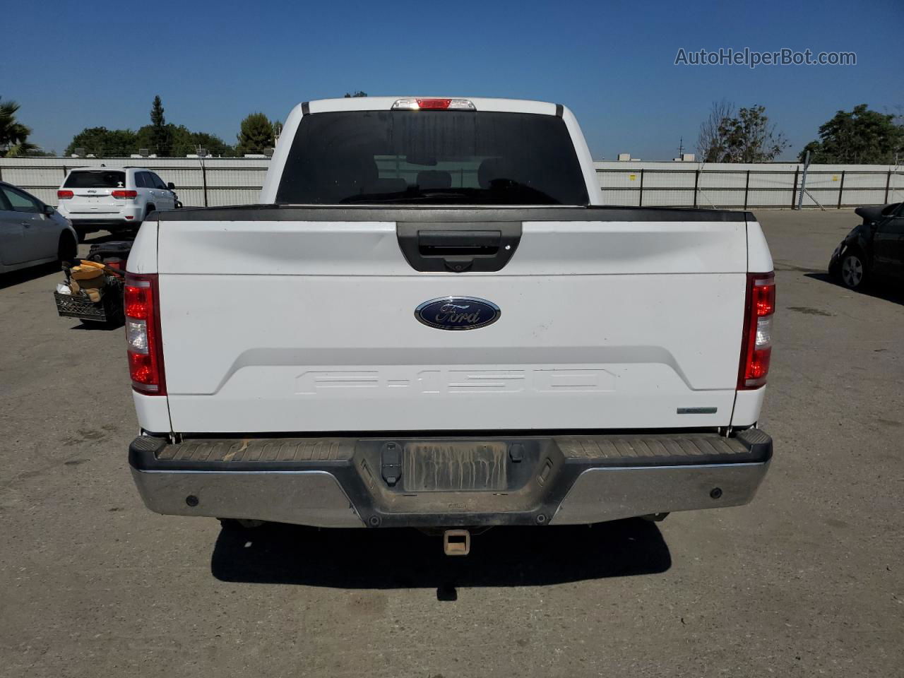 2018 Ford F150 Supercrew White vin: 1FTEW1EP0JKD11353