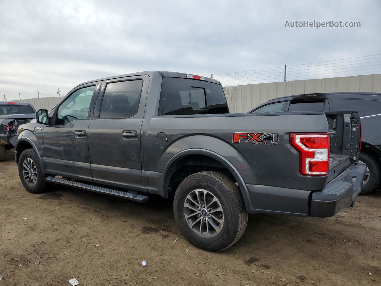 2018 Ford F150 Supercrew Charcoal vin: 1FTEW1EP0JKE31489