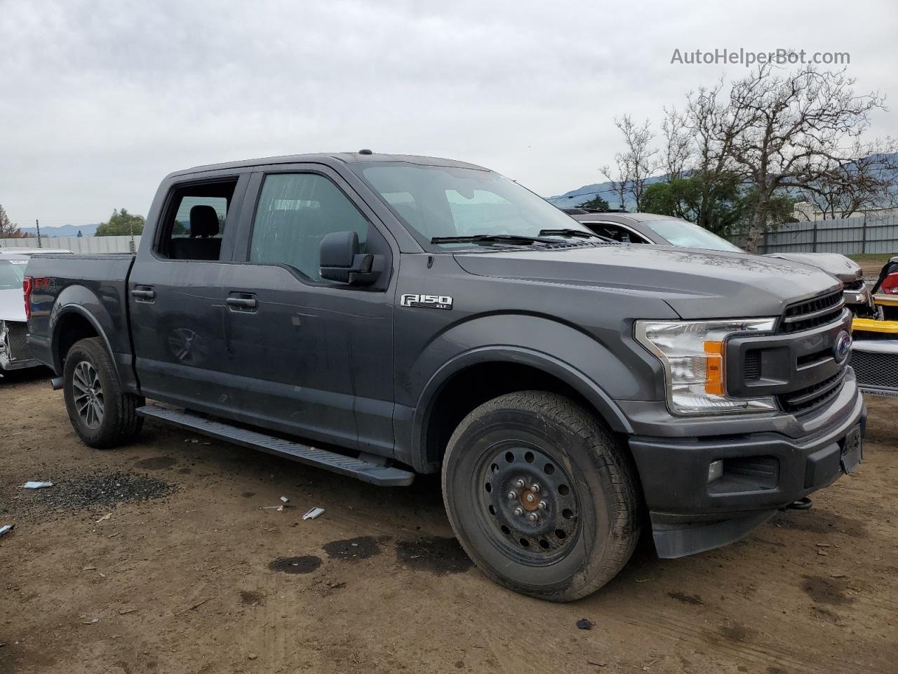 2018 Ford F150 Supercrew Charcoal vin: 1FTEW1EP0JKE31489