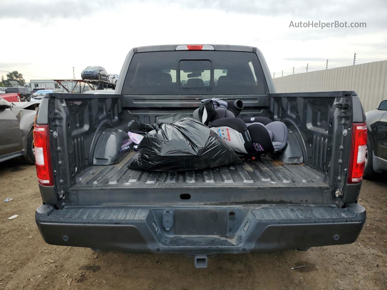 2018 Ford F150 Supercrew Charcoal vin: 1FTEW1EP0JKE31489