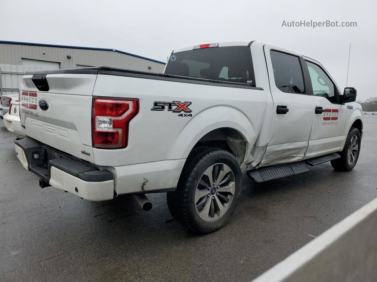 2019 Ford F150 Supercrew White vin: 1FTEW1EP0KFB31817