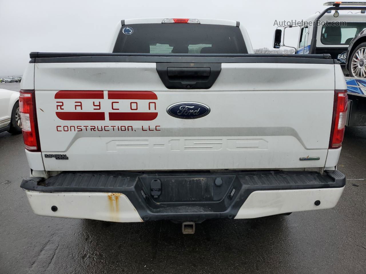 2019 Ford F150 Supercrew White vin: 1FTEW1EP0KFB31817