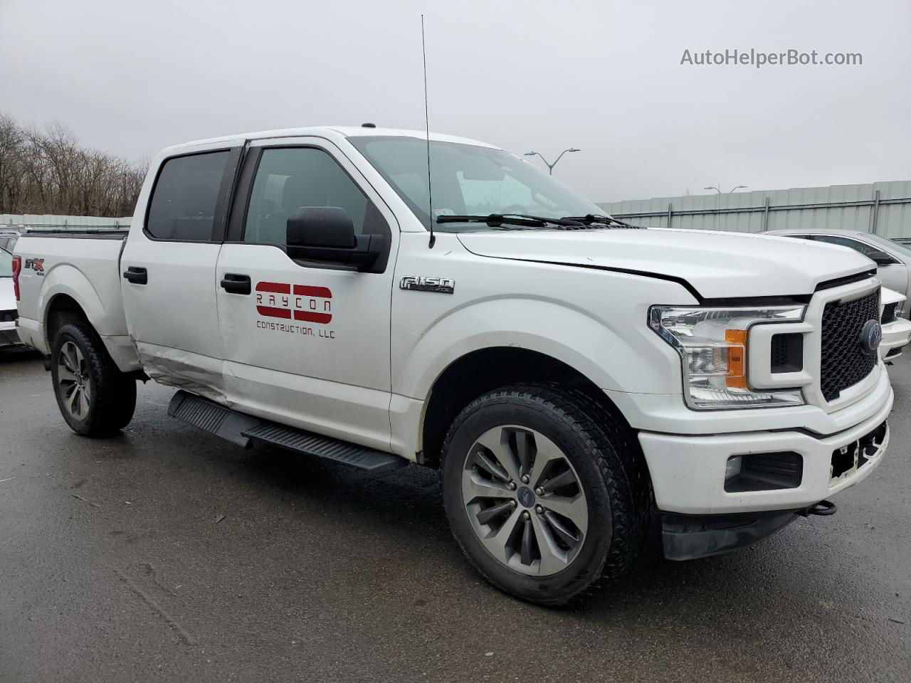 2019 Ford F150 Supercrew White vin: 1FTEW1EP0KFB31817