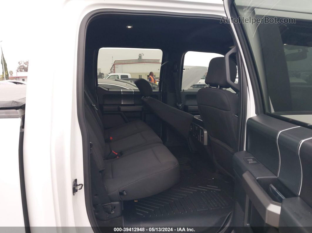 2019 Ford F-150 Xlt White vin: 1FTEW1EP0KFD44623