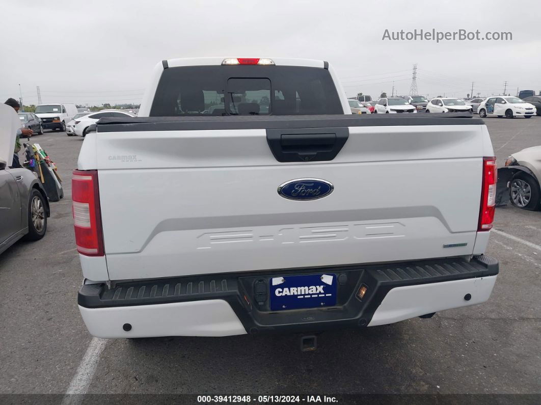 2019 Ford F-150 Xlt White vin: 1FTEW1EP0KFD44623