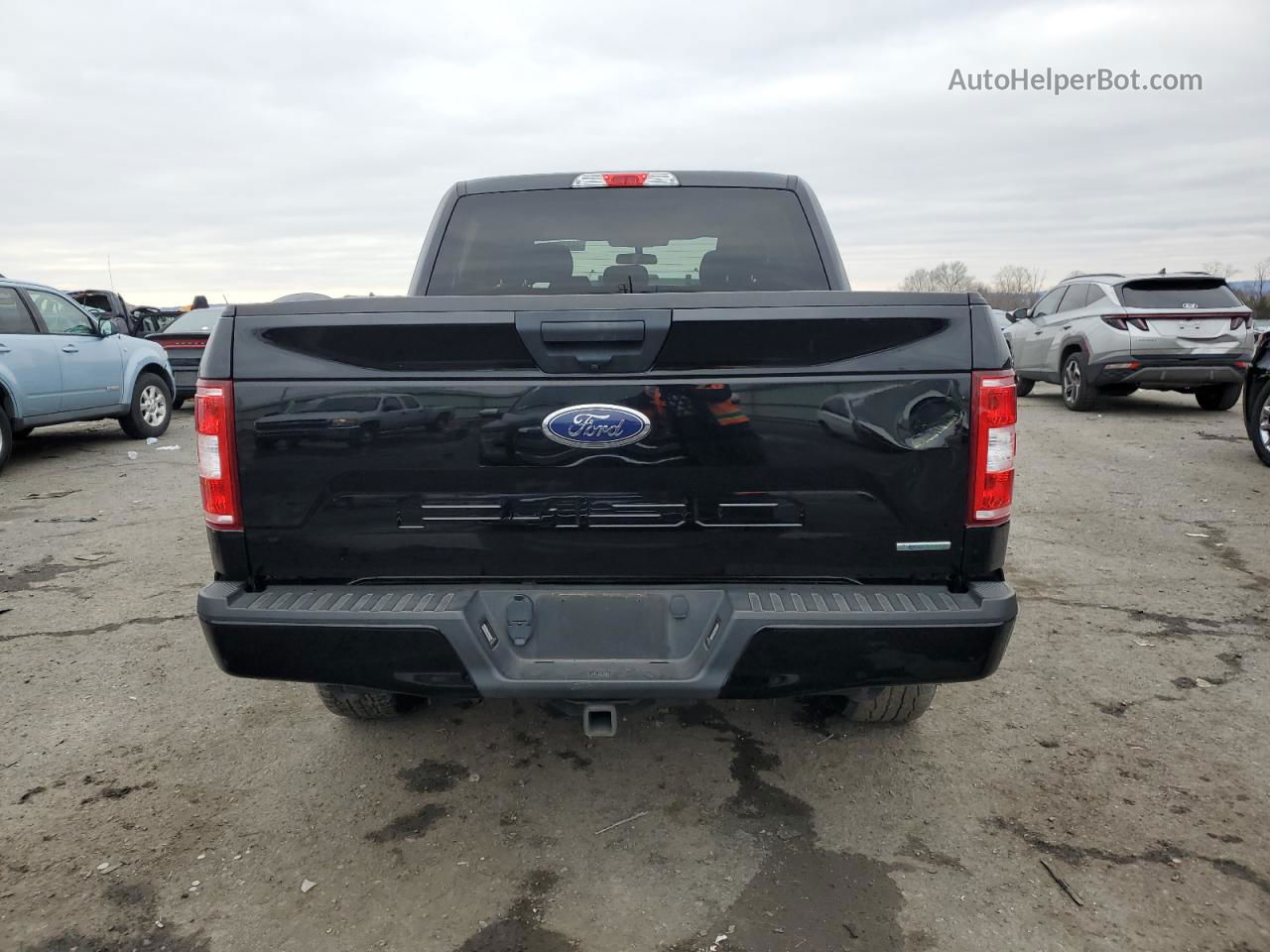 2020 Ford F150 Supercrew Black vin: 1FTEW1EP0LFB04134