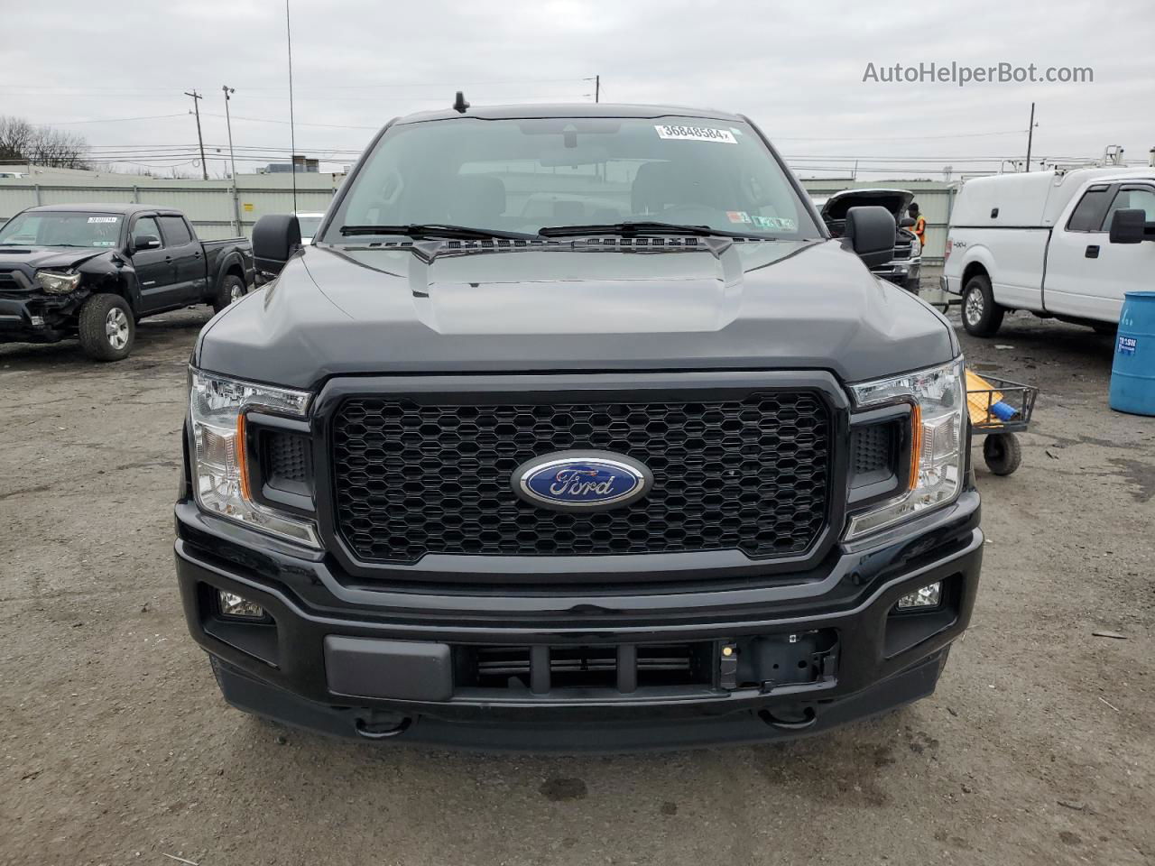 2020 Ford F150 Supercrew Black vin: 1FTEW1EP0LFB04134