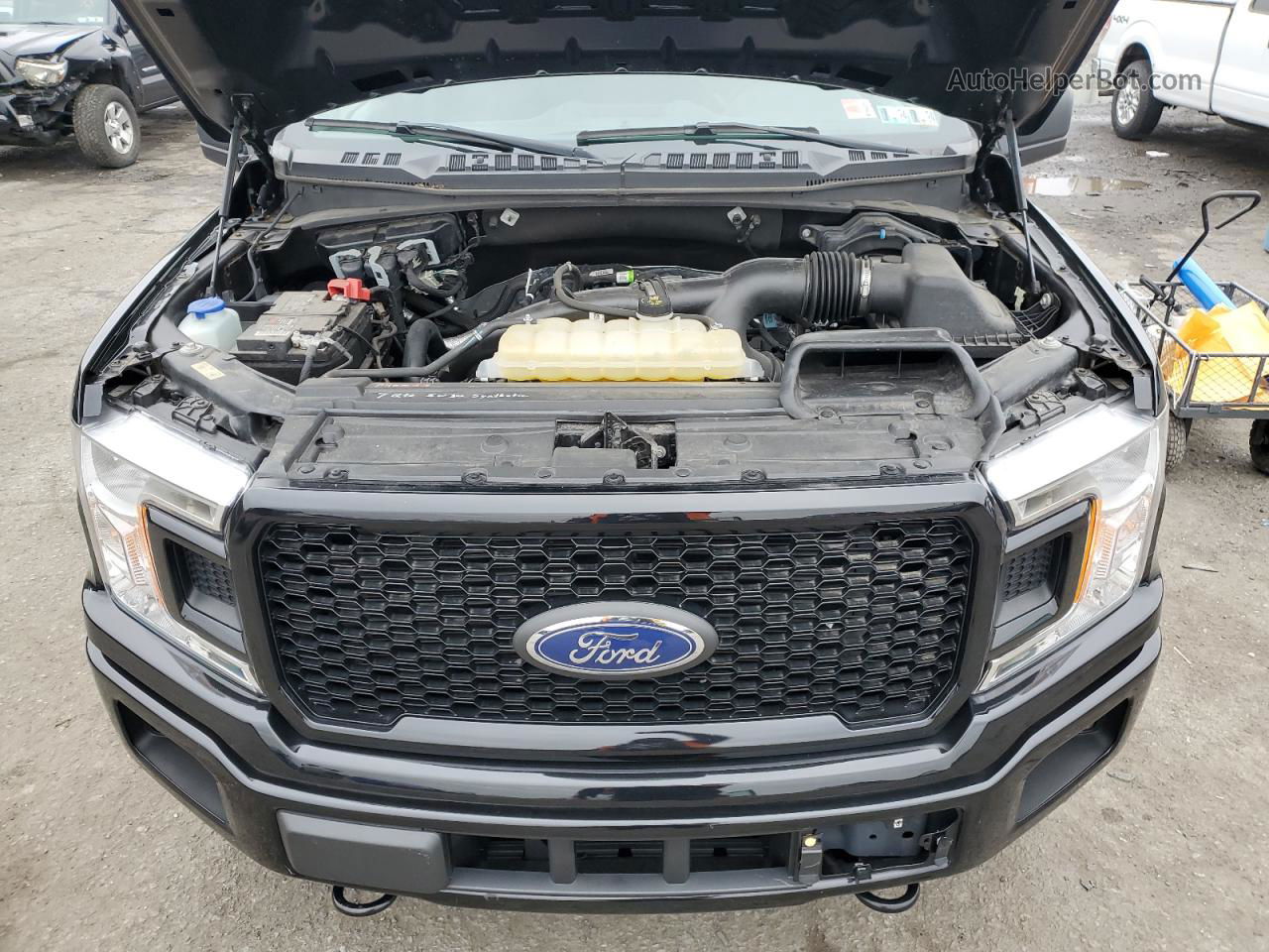 2020 Ford F150 Supercrew Black vin: 1FTEW1EP0LFB04134