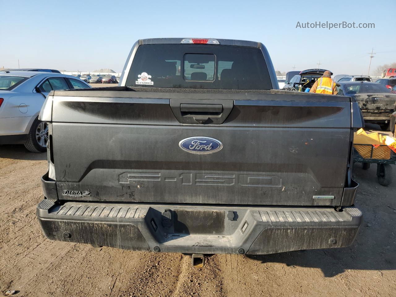 2020 Ford F150 Supercrew Gray vin: 1FTEW1EP0LFC21261