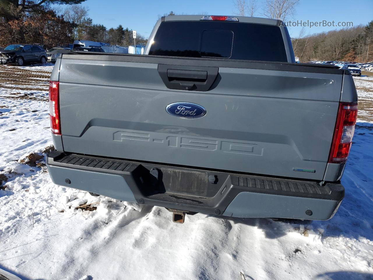 2020 Ford F150 Supercrew Серый vin: 1FTEW1EP0LKD72656