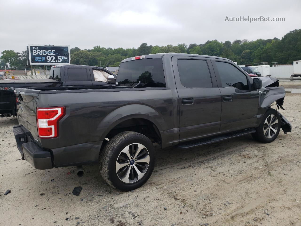 2020 Ford F150 Supercrew Charcoal vin: 1FTEW1EP0LKE54077