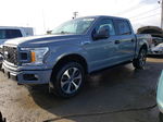 2020 Ford F150 Supercrew Gray vin: 1FTEW1EP0LKE85460