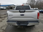 2017 Ford F150 Supercrew Silver vin: 1FTEW1EP1HFA17625