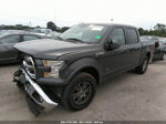 2017 Ford F-150 Lariat Gray vin: 1FTEW1EP1HKD77825