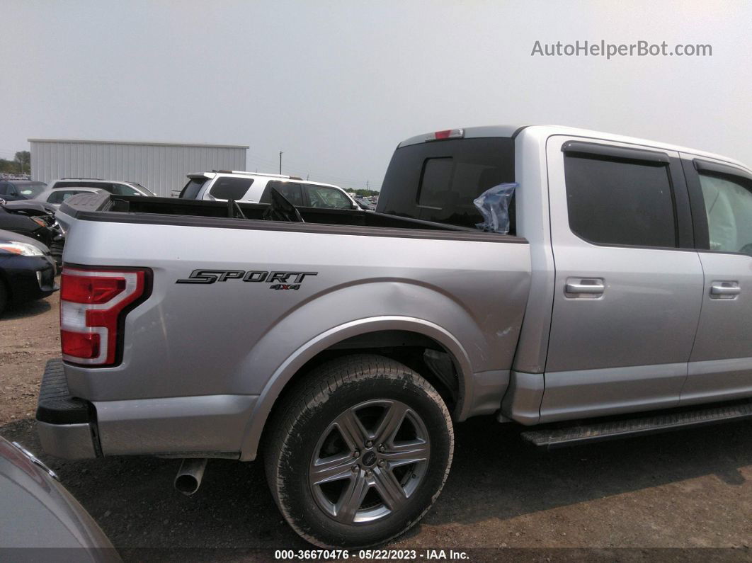 2018 Ford F-150 Xl/xlt/lariat Gray vin: 1FTEW1EP1JFB84301