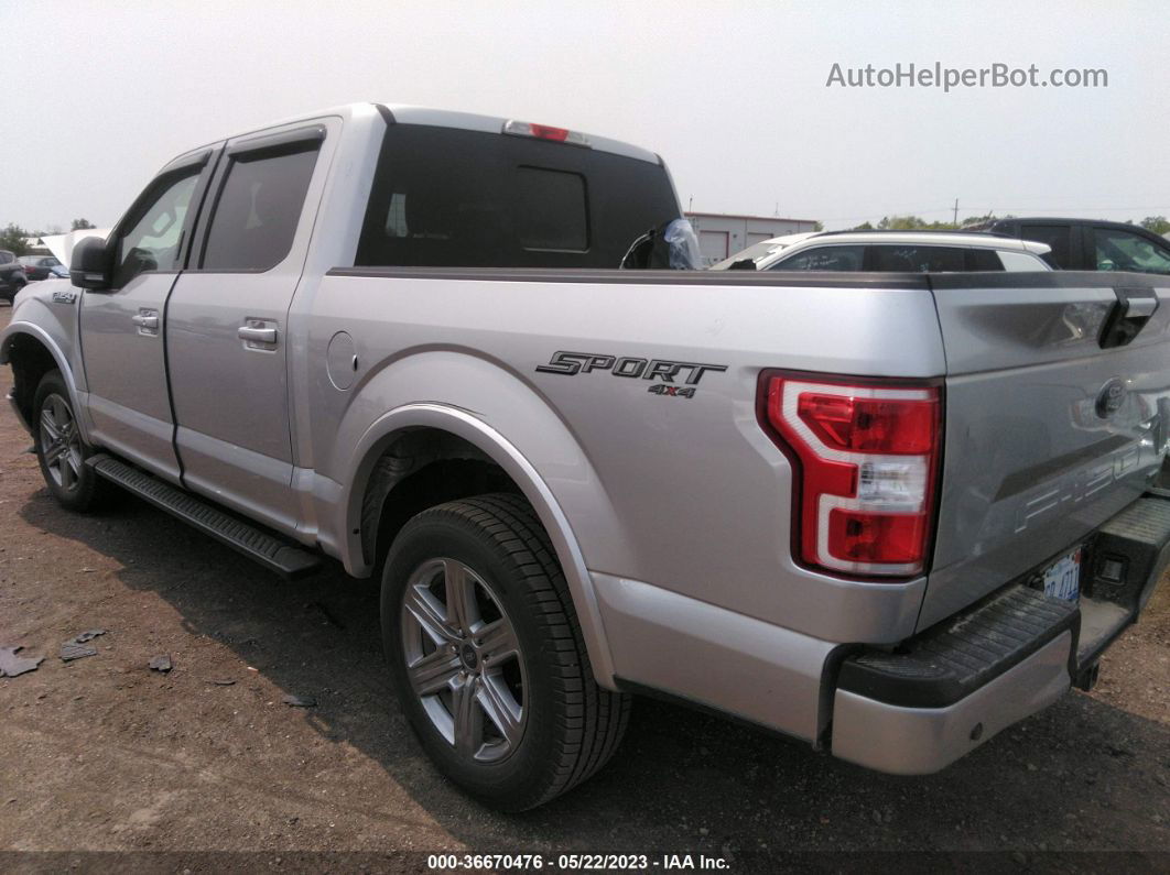 2018 Ford F-150 Xl/xlt/lariat Gray vin: 1FTEW1EP1JFB84301