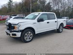 2018 Ford F-150 Xl White vin: 1FTEW1EP1JFD55404