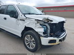 2018 Ford F-150 Xl White vin: 1FTEW1EP1JFD55404