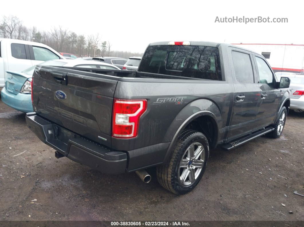 2018 Ford F-150 Xlt Gray vin: 1FTEW1EP1JKE00042