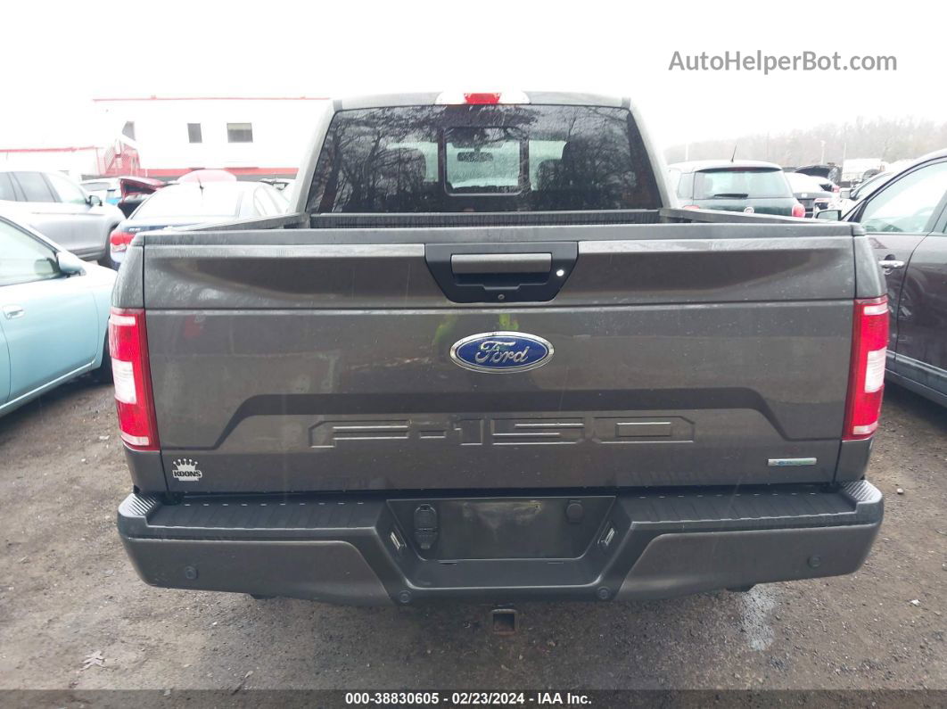 2018 Ford F-150 Xlt Gray vin: 1FTEW1EP1JKE00042