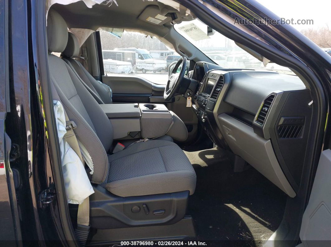 2019 Ford F-150 Xlt Black vin: 1FTEW1EP1KFA41043