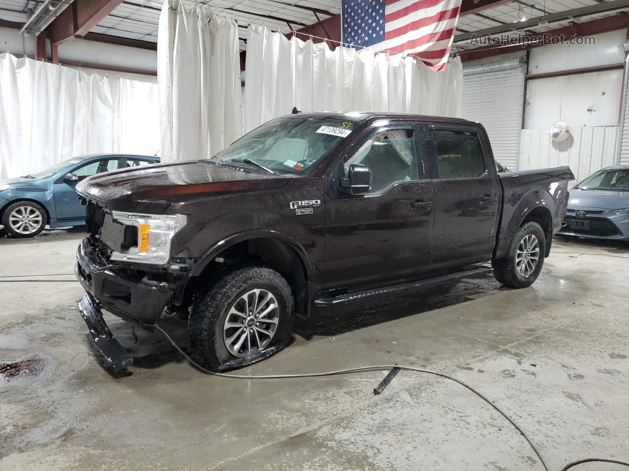 2020 Ford F150 Supercrew Black vin: 1FTEW1EP1LFB59756