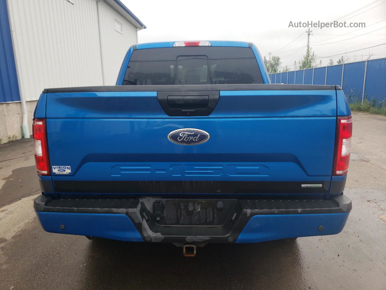 2020 Ford F150 Supercrew Blue vin: 1FTEW1EP1LFC25660