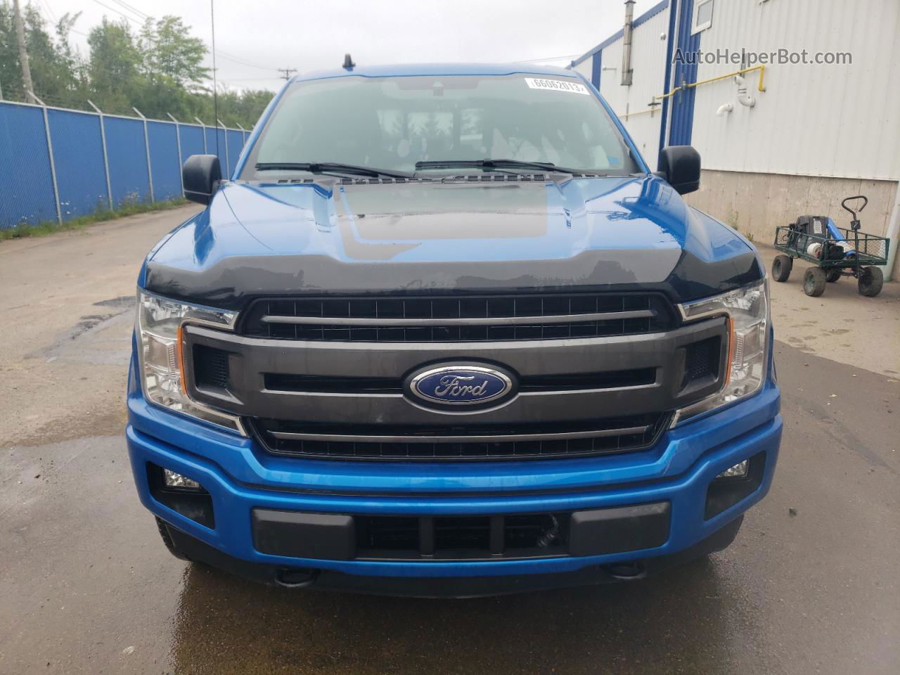 2020 Ford F150 Supercrew Blue vin: 1FTEW1EP1LFC25660