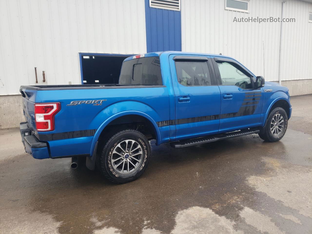 2020 Ford F150 Supercrew Blue vin: 1FTEW1EP1LFC25660