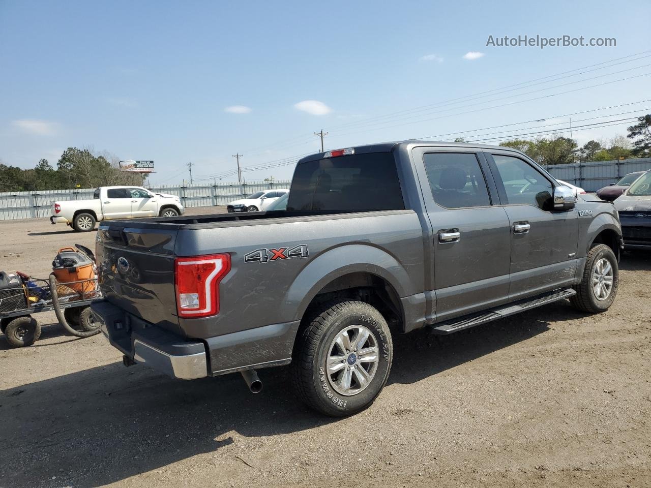 2017 Ford F150 Supercrew Charcoal vin: 1FTEW1EP2HFC06901
