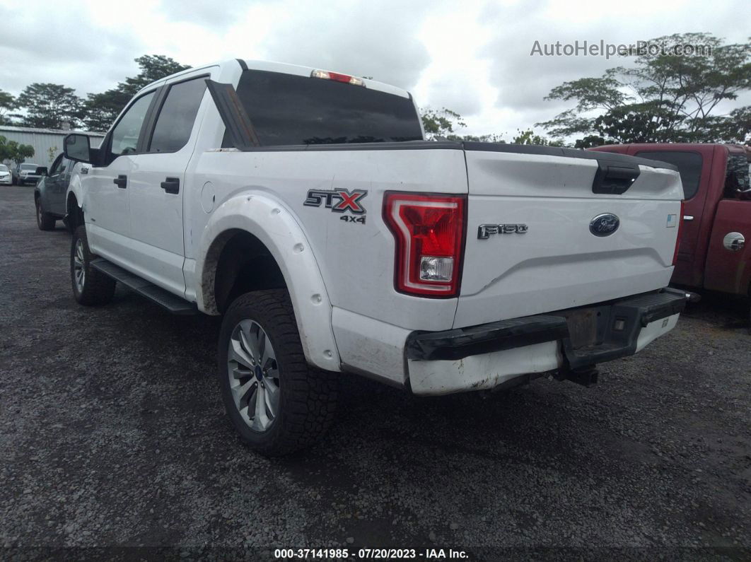 2017 Ford F-150 Xl White vin: 1FTEW1EP2HKC74753