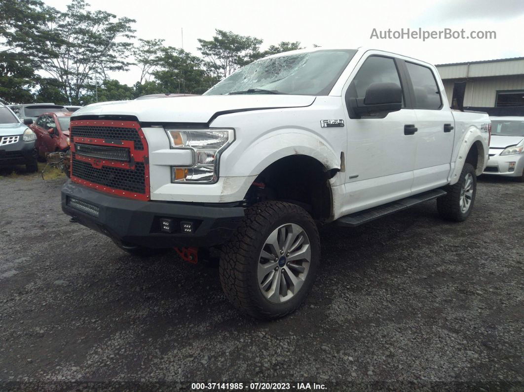 2017 Ford F-150 Xl White vin: 1FTEW1EP2HKC74753