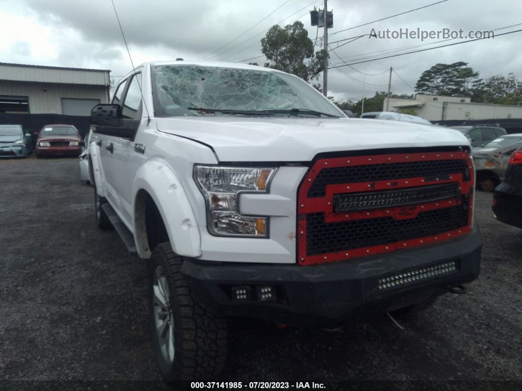2017 Ford F-150 Xl White vin: 1FTEW1EP2HKC74753
