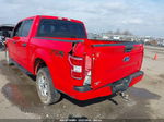 2018 Ford F-150 Xl Red vin: 1FTEW1EP2JFC09934