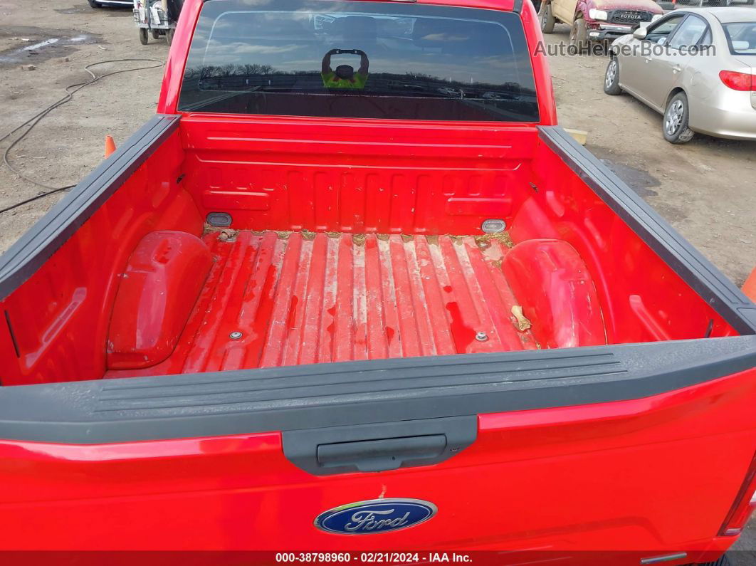 2018 Ford F-150 Xl Red vin: 1FTEW1EP2JFC09934