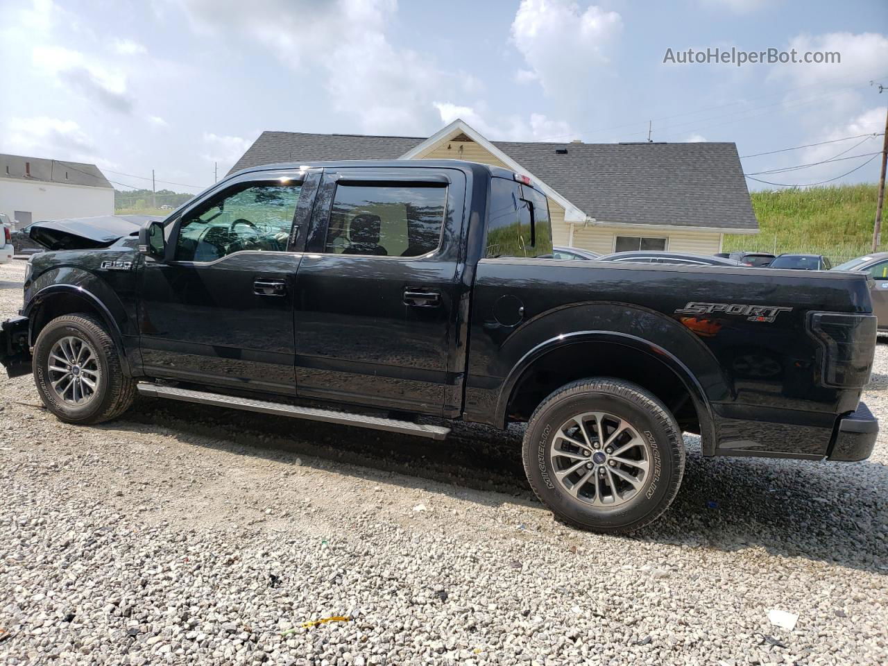 2018 Ford F150 Supercrew Black vin: 1FTEW1EP2JFC77618