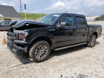 2018 Ford F150 Supercrew Черный vin: 1FTEW1EP2JFC77618