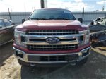 2018 Ford F150 Supercrew Red vin: 1FTEW1EP2JFE66320